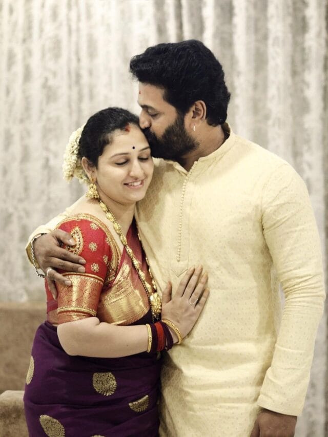 Rishab Shetty With his Wife