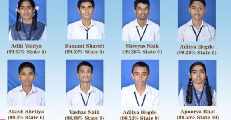 8 ರಾಜ್ಯ ಮಟ್ಟದ ರ‍್ಯಾಂಕ್‌ಗಳೊಂದಿಗೆ ಕೊಂಕಣದ ಸಿವಿಎಸ್ ಕೆ ರಾಜ್ಯಕ್ಕೆ ಚತುರ್ಥ ಸ್ಥಾನ