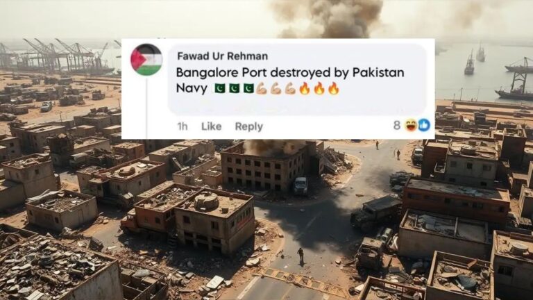 Pakistan Navy Destroyed Bangalore Port
