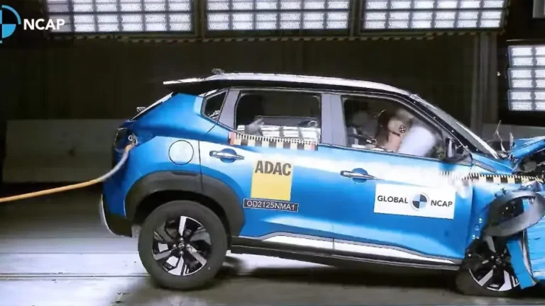 2025 New Nissan Magnite Crash test
